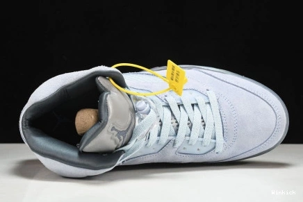 JORDAN AIR (W) DD9336-400 RETRO 5 BLUEBIRD 0822